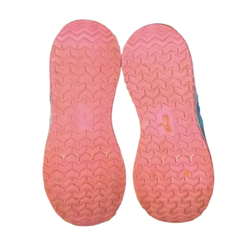 Girls Avia Teal Pink Orange All Terrain Sneakers Size 4 (Big Girl) - Picture 3 of 5